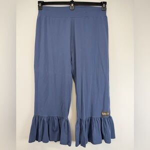 Matilda Jane Ruffled Blue Leggings